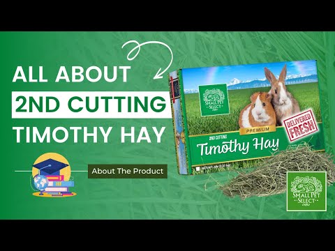 2nd Cut Timothy + Rabbit Food Pellets